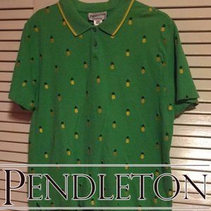 Pendleton Pineapple Polo Shirt